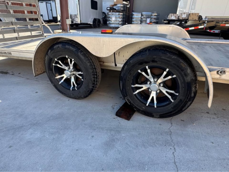 New 2018 Polaris Trailers 24' ALL ALUMINUM TRAILER OPEN TRAILER Utility Trailer GATE DEALER DEMO