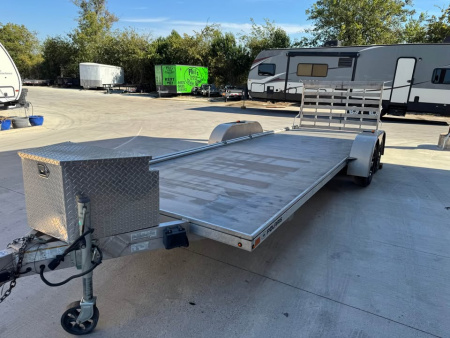 New 2018 Polaris Trailers 24' ALL ALUMINUM TRAILER OPEN TRAILER Utility Trailer GATE DEALER DEMO