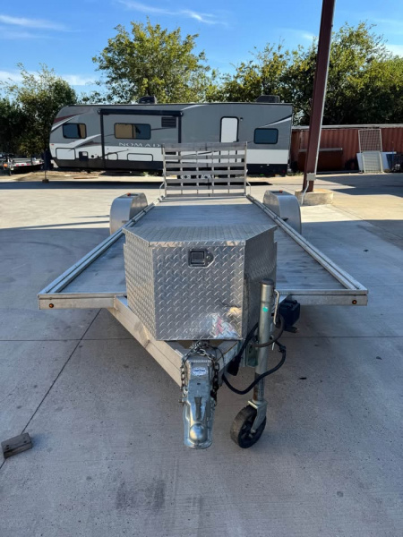 New 2018 Polaris Trailers 24' ALL ALUMINUM TRAILER OPEN TRAILER Utility Trailer GATE DEALER DEMO