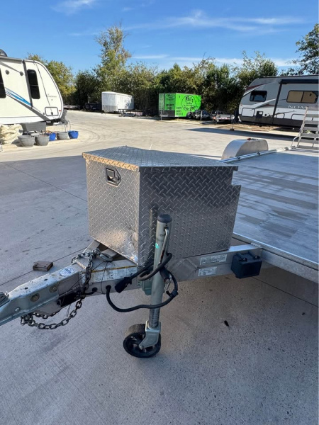 New 2018 Polaris Trailers 24' ALL ALUMINUM TRAILER OPEN TRAILER Utility Trailer GATE DEALER DEMO