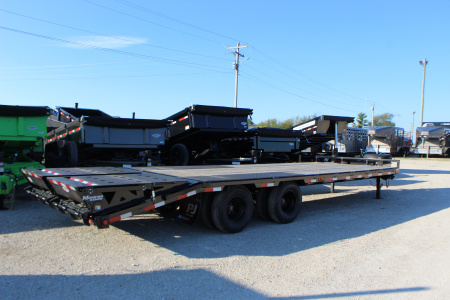New 2026 PJ TRAILERS 102" x 25' PL Flatbed Trailer