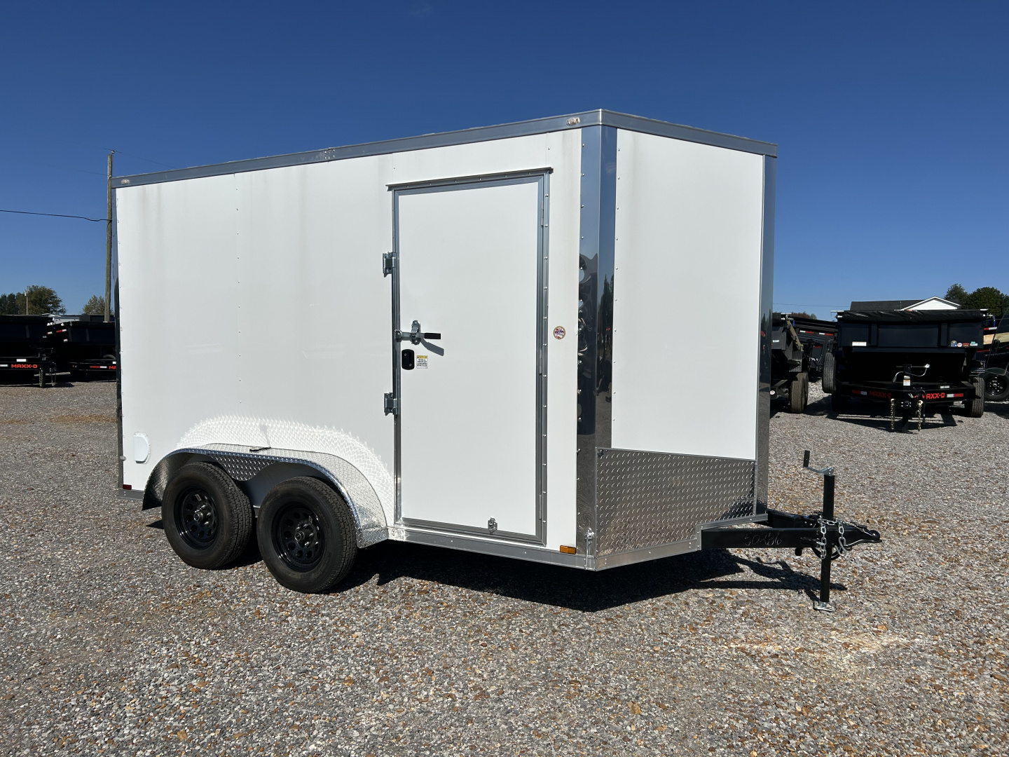 New 2026 Spartan 7'X12' 7k Enclosed Trailer