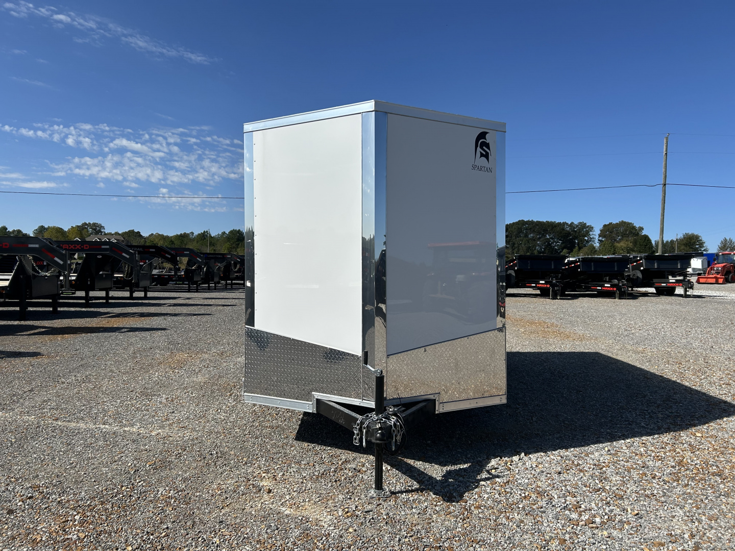New 2026 Spartan 7'X12' 7k Enclosed Trailer
