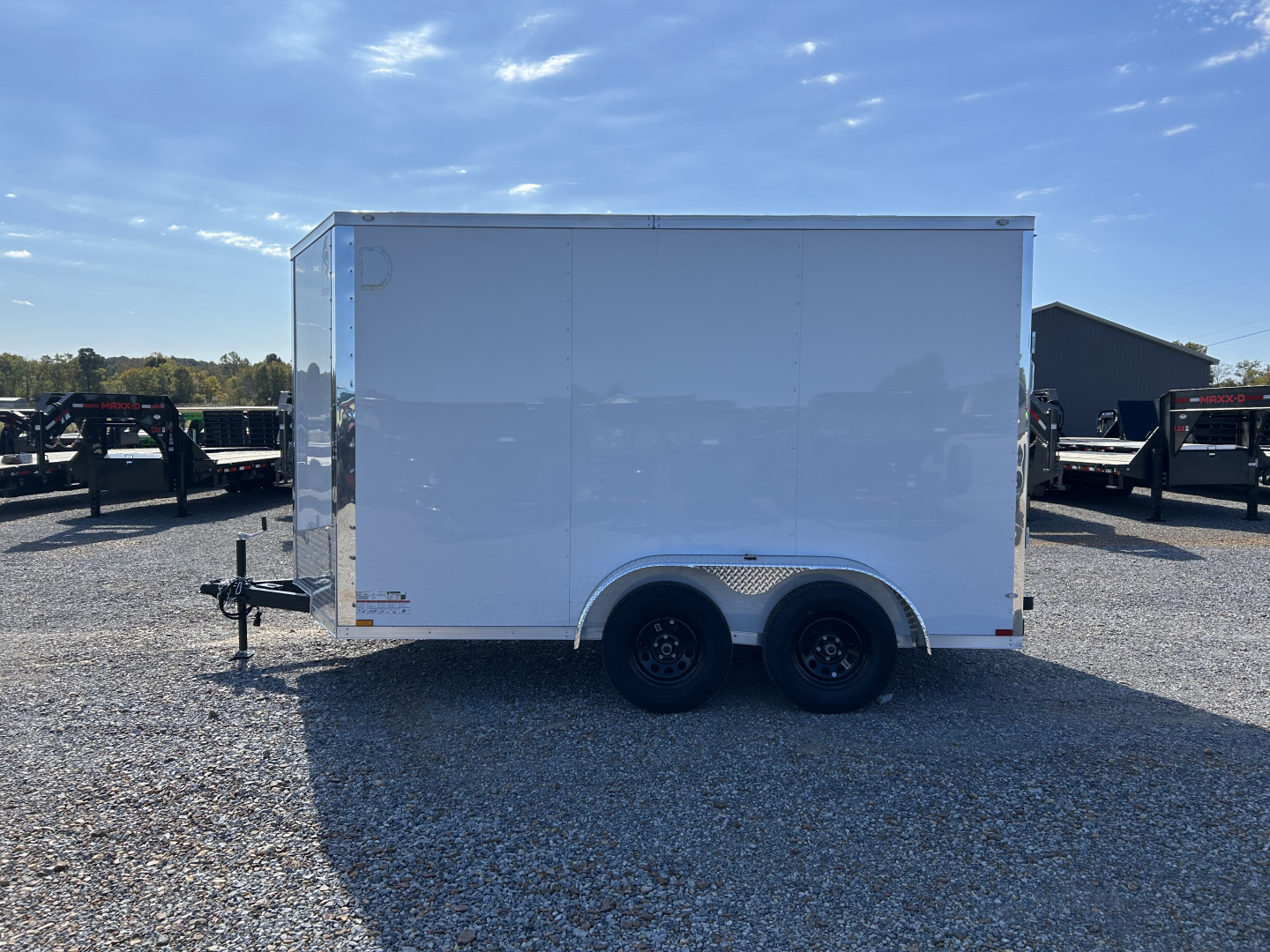 New 2026 Spartan 7'X12' 7k Enclosed Trailer