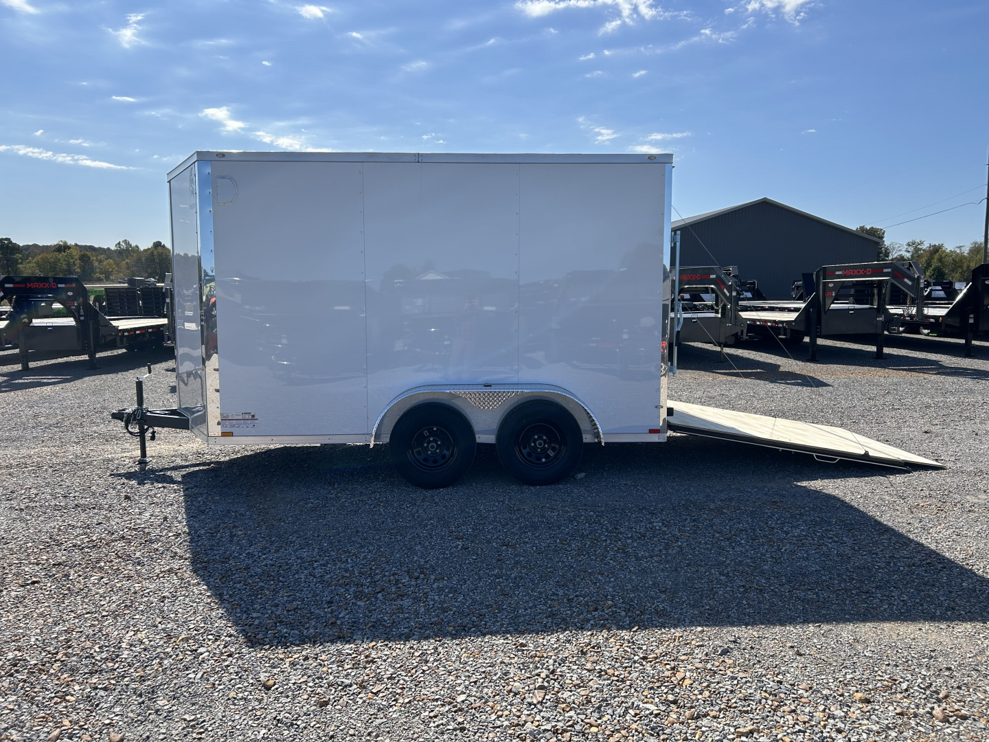 New 2026 Spartan 7'X12' 7k Enclosed Trailer