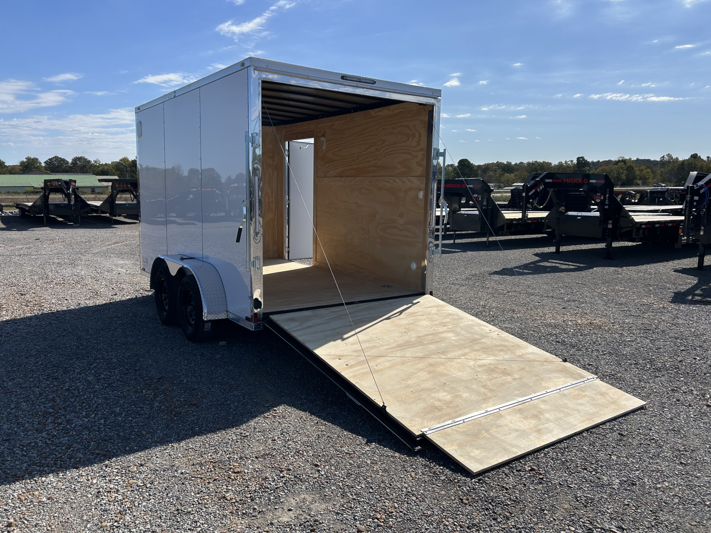 New 2026 Spartan 7'X12' 7k Enclosed Trailer
