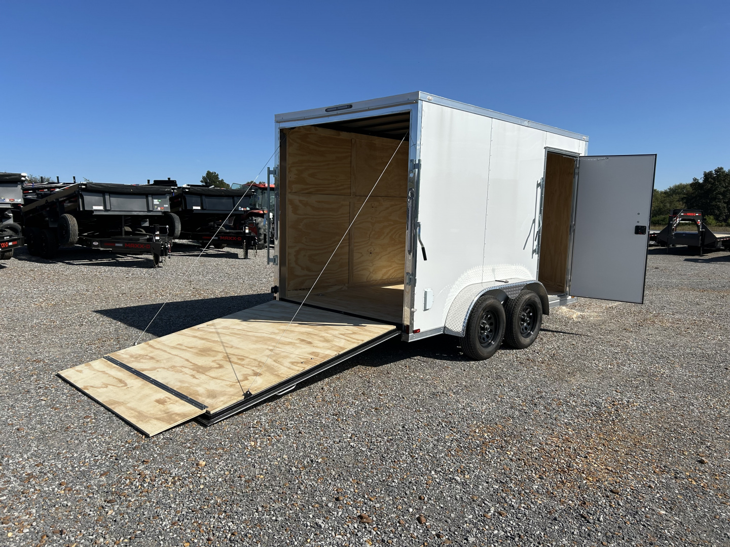 New 2026 Spartan 7'X12' 7k Enclosed Trailer