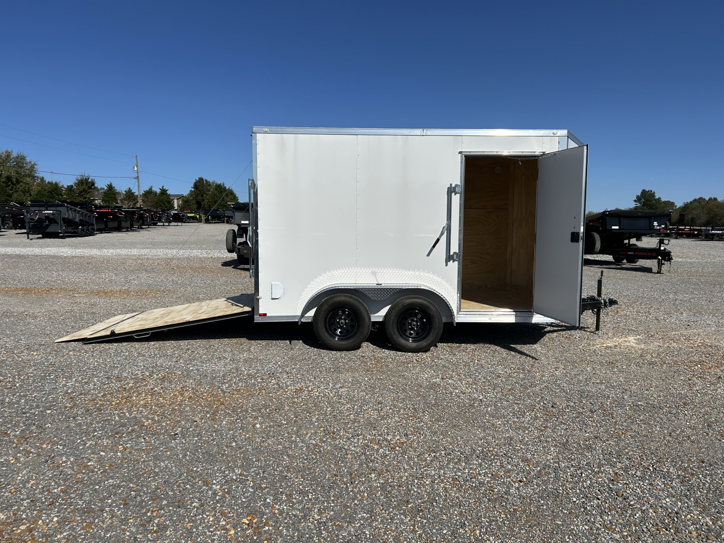 New 2026 Spartan 7'X12' 7k Enclosed Trailer