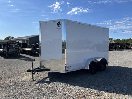 New 2026 Spartan 7'X12' 7k Enclosed Trailer