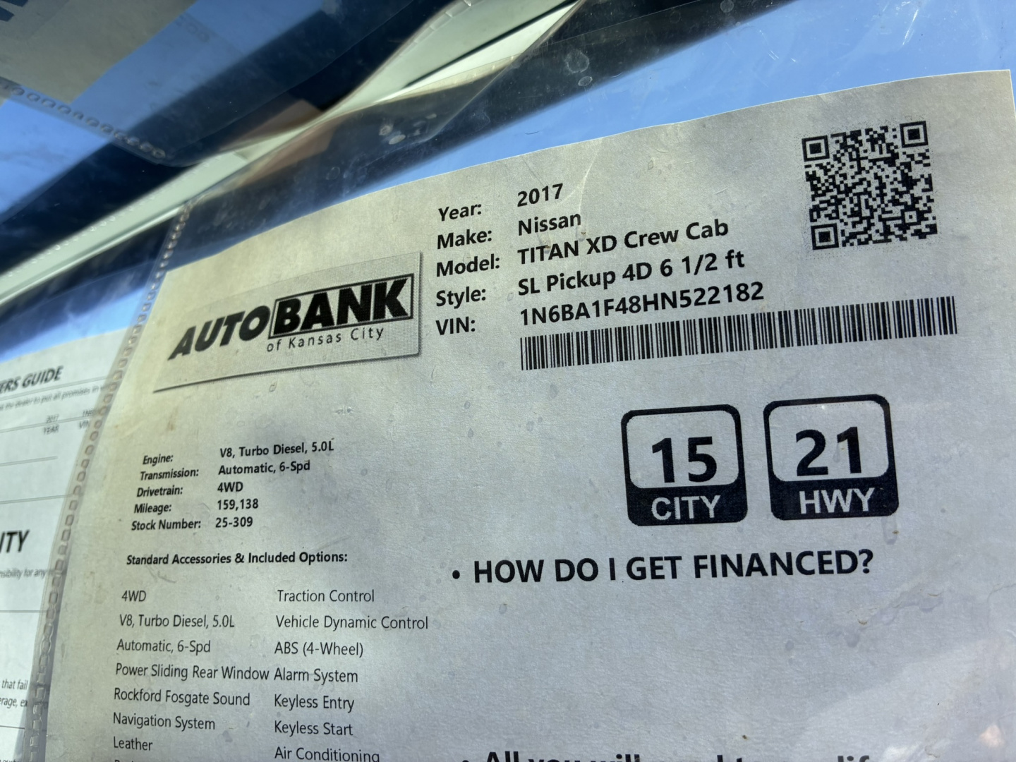 Used 2017 Nissan Titan XD Crew Cab Truck