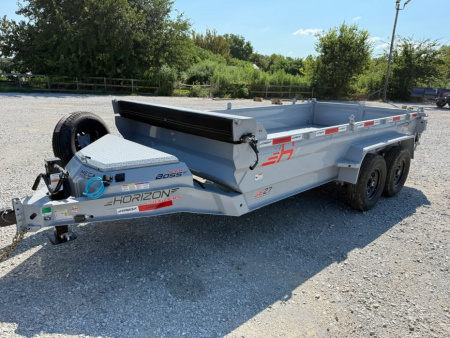New 2025 Horizon Trailers EZ7 83x14x1.5 Dump Trailer