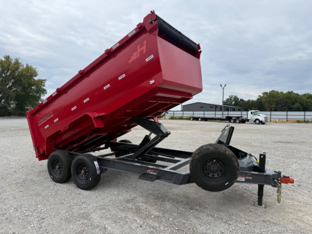 New 2025 Horizon Trailers HZ7 16' Dump Trailer