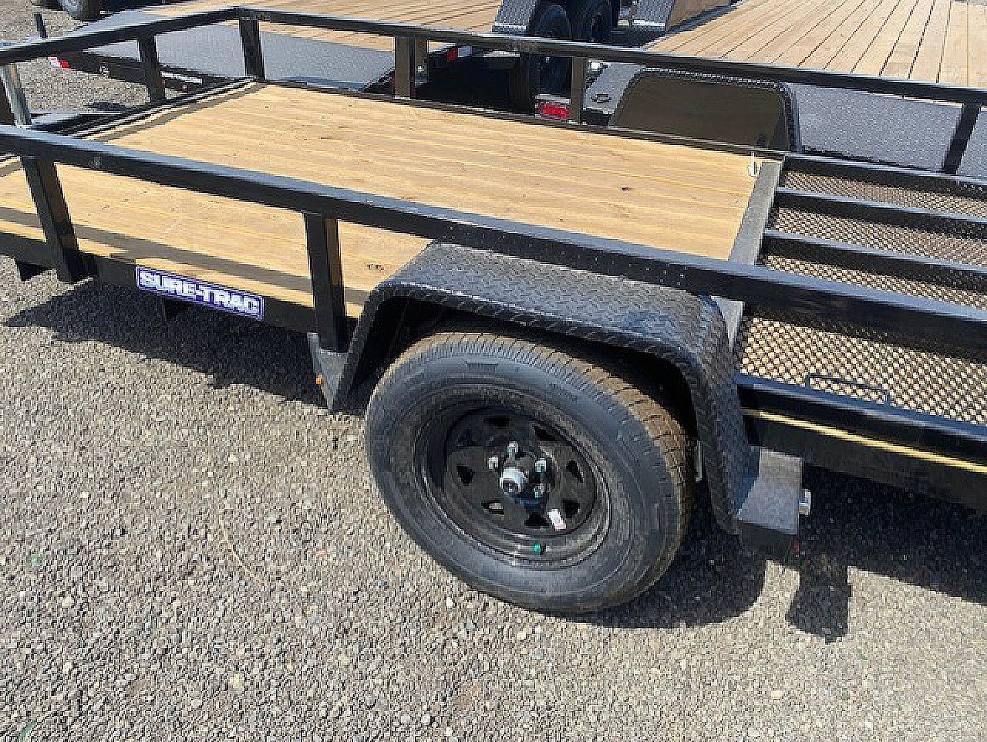 New 6x12 Single Axle 3K Utility Trailer