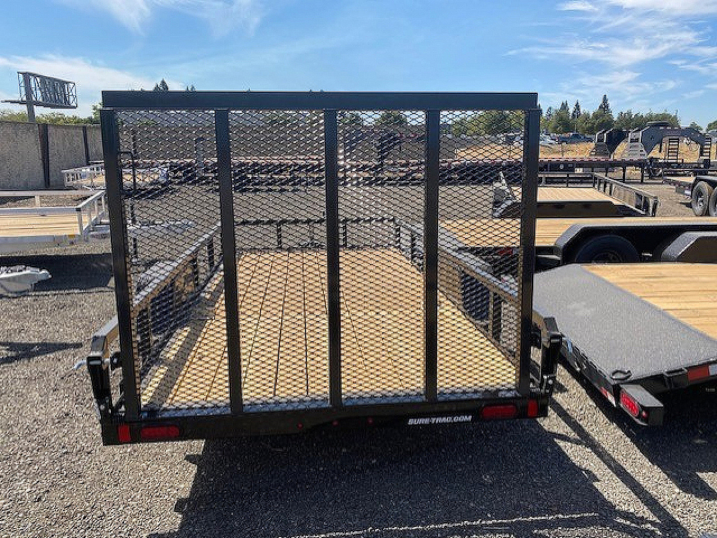 New 6x12 Single Axle 3K Utility Trailer