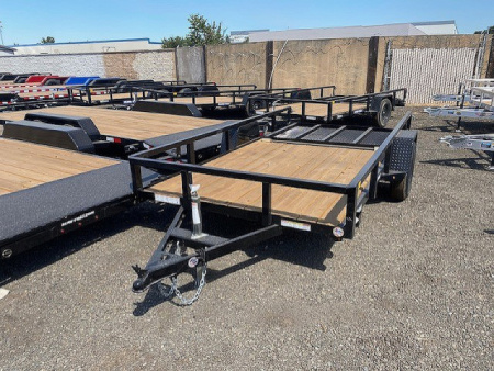 New 6x12 Single Axle 3K Utility Trailer