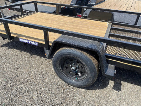 New 6x12 Single Axle 3K Utility Trailer