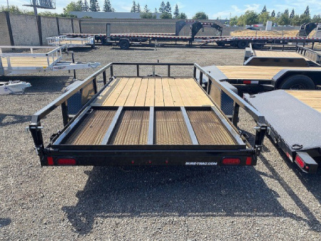 New 6x12 Single Axle 3K Utility Trailer