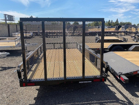 New 6x12 Single Axle 3K Utility Trailer