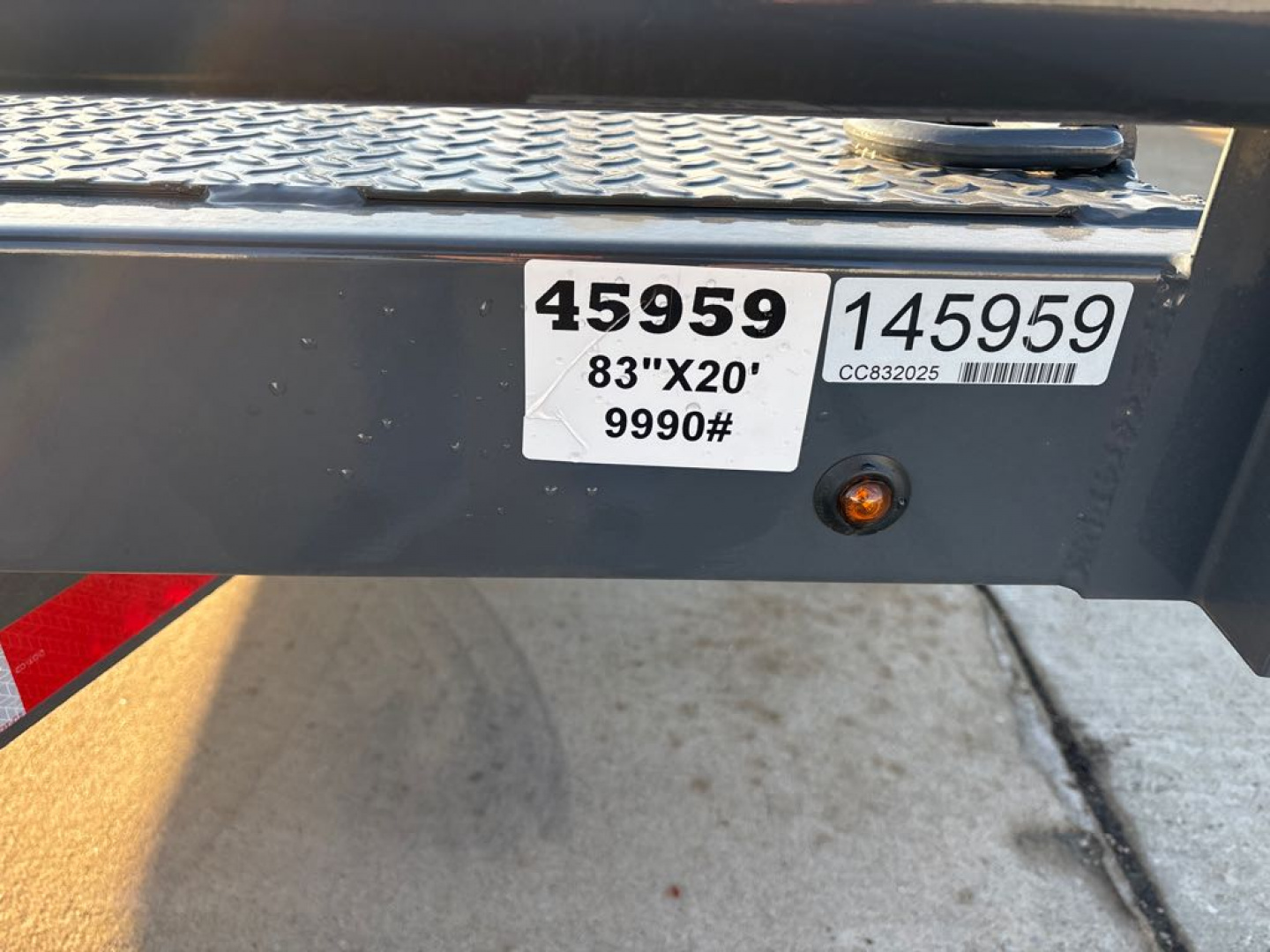 New 2026 Lamar Trailers CC832025MX Utility Trailer