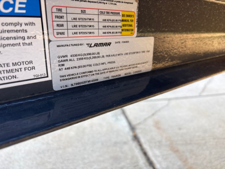 New 2026 Lamar Trailers CC832025MX Utility Trailer