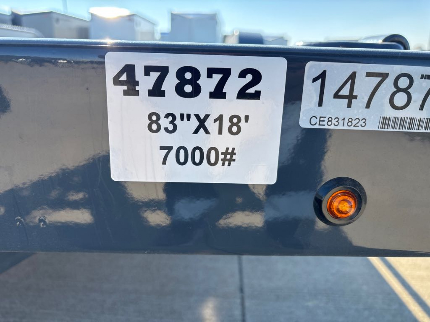 New 2026 Lamar Trailers CE831823 Utility Trailer