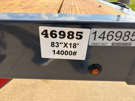 New 2026 Lamar Trailers H6831827MX Utility Trailer