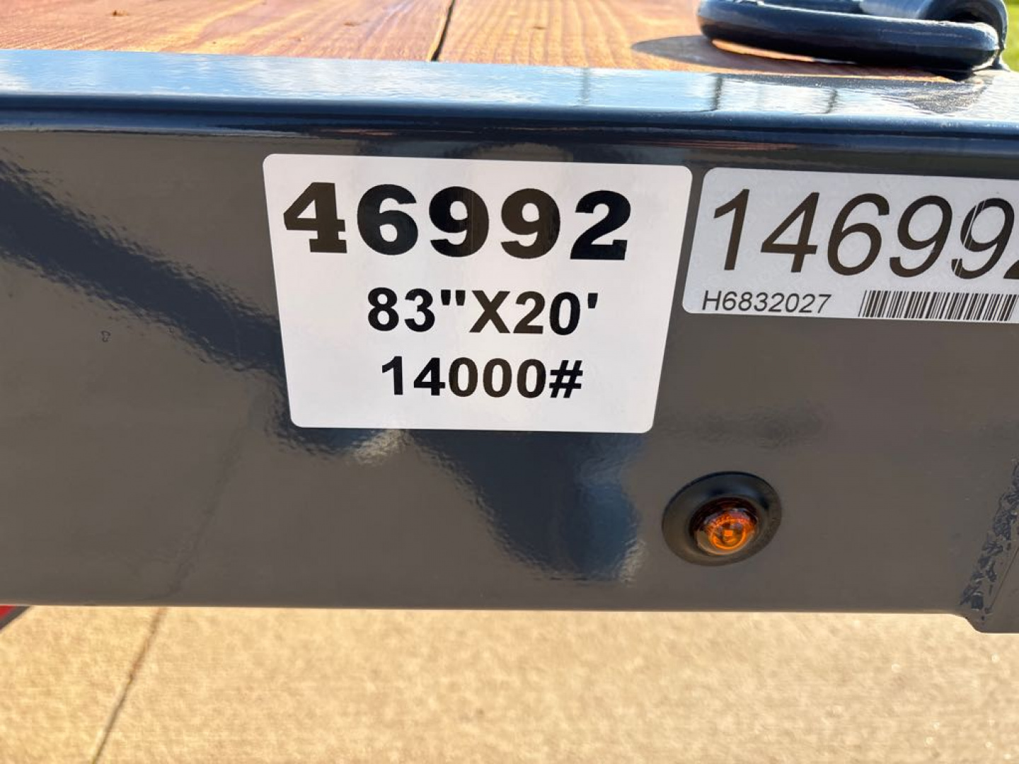 New 2026 Lamar Trailers H6832027MX_5 Utility Trailer