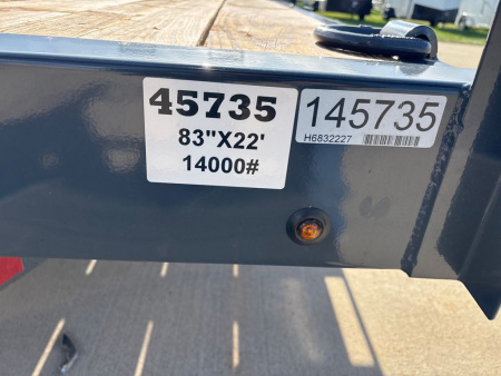 New 2026 Lamar Trailers H6832227MX Utility Trailer