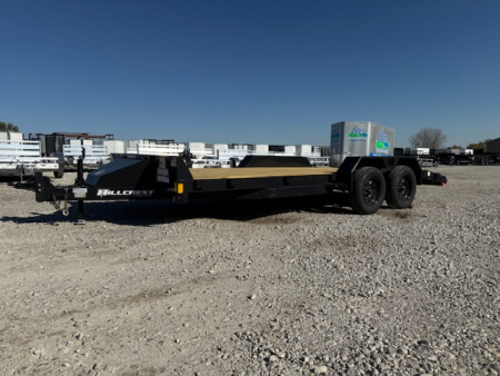 New 2026 Hillcrest Deep Charcoal 82 x16'+2' 7k Car Hauler Trailer
