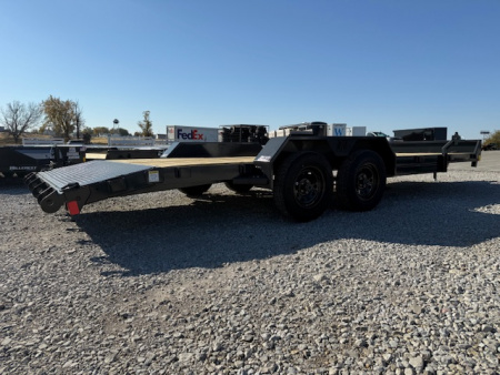 New 2026 Hillcrest Deep Charcoal 82"x18'+2' 7k Car Hauler Trailer