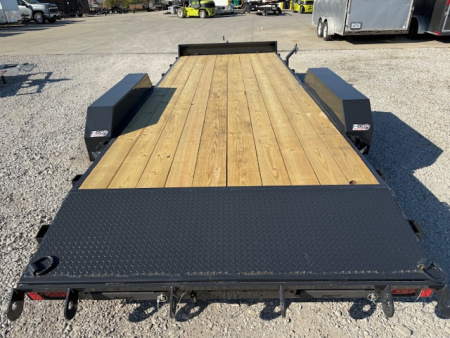 New 2026 Hillcrest Deep Charcoal 82"x18'+2' 7k Car Hauler Trailer