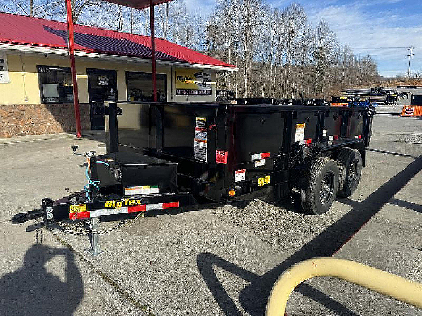 New 2026 Big Tex 90SR-6X12 Dump Trailer SLIDE OUT RAMPS