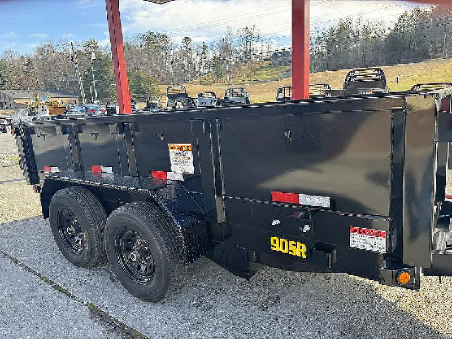 New 2026 Big Tex 90SR-6X12 Dump Trailer SLIDE OUT RAMPS