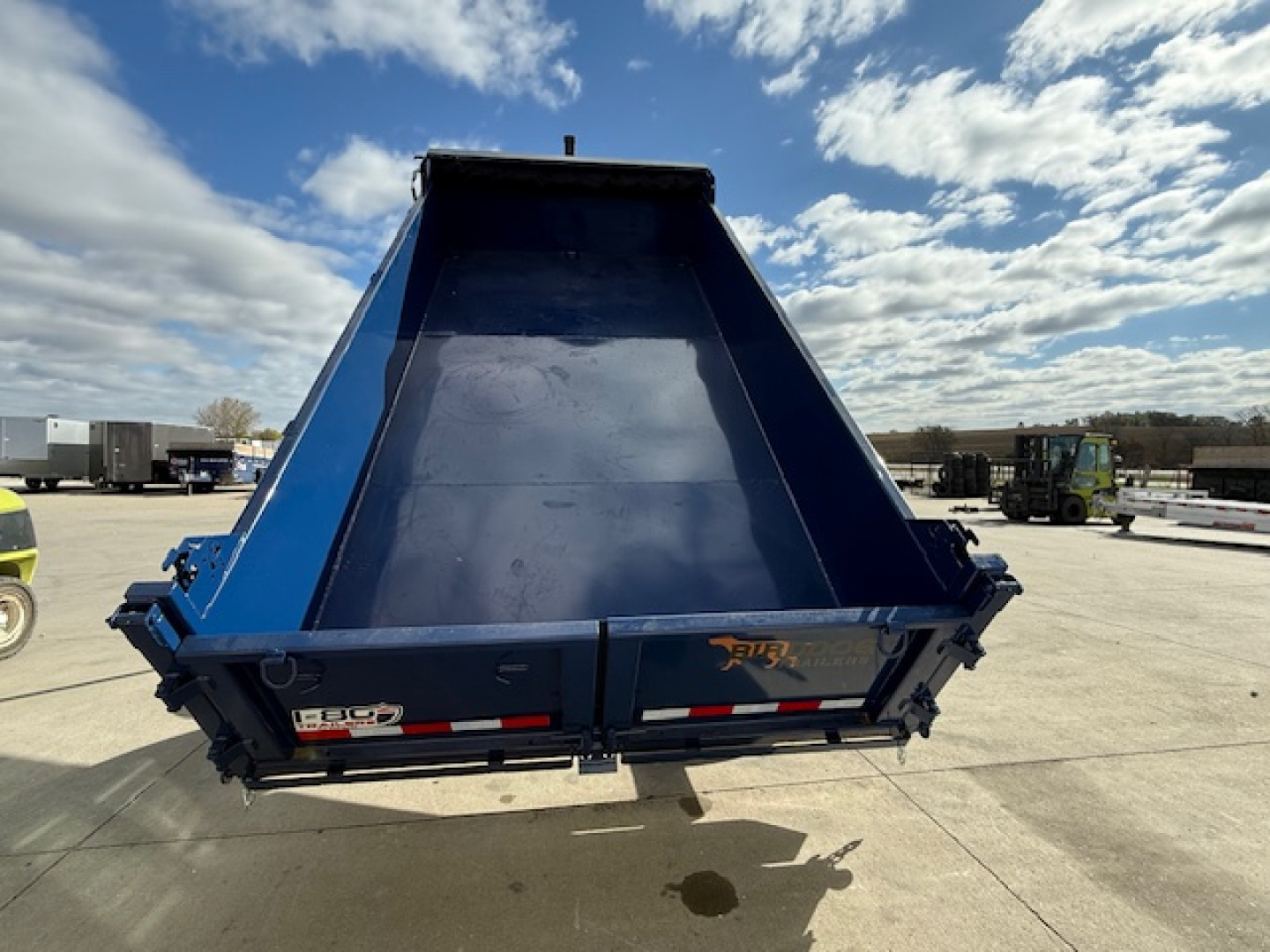 New 2026 Watchdog Blue 7'x14' 14k Bird Dog Dump Trailer