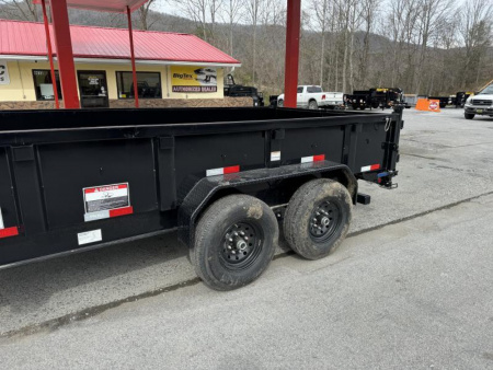 New 2026 Big Tex 14TD-7X16 Dump Trailer TELESCOPIC LIFT COMBO GATE