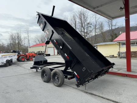 New 2026 Big Tex 14TD-7X16 Dump Trailer TELESCOPIC LIFT COMBO GATE