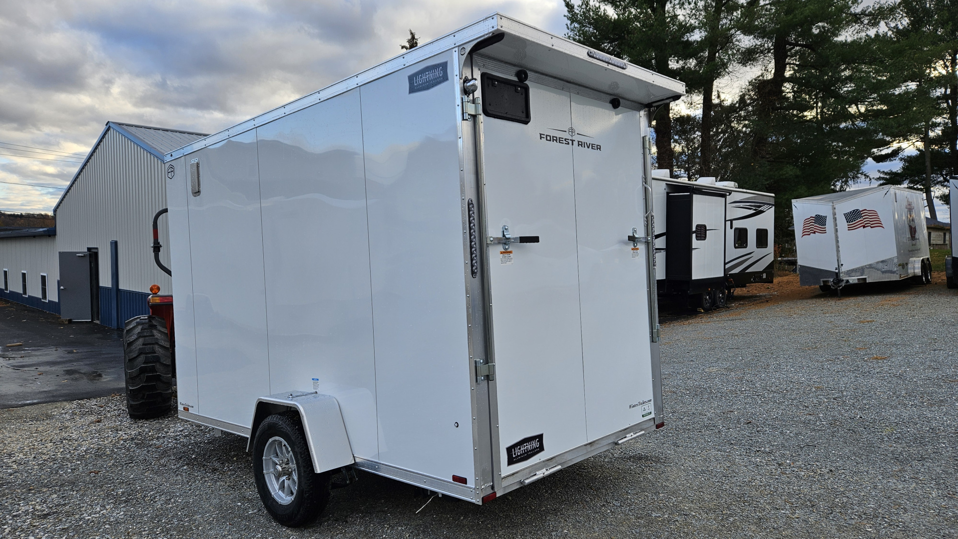 New 2026 Lightning Trailers LTF6X12SA Cargo / Enclosed Trailer