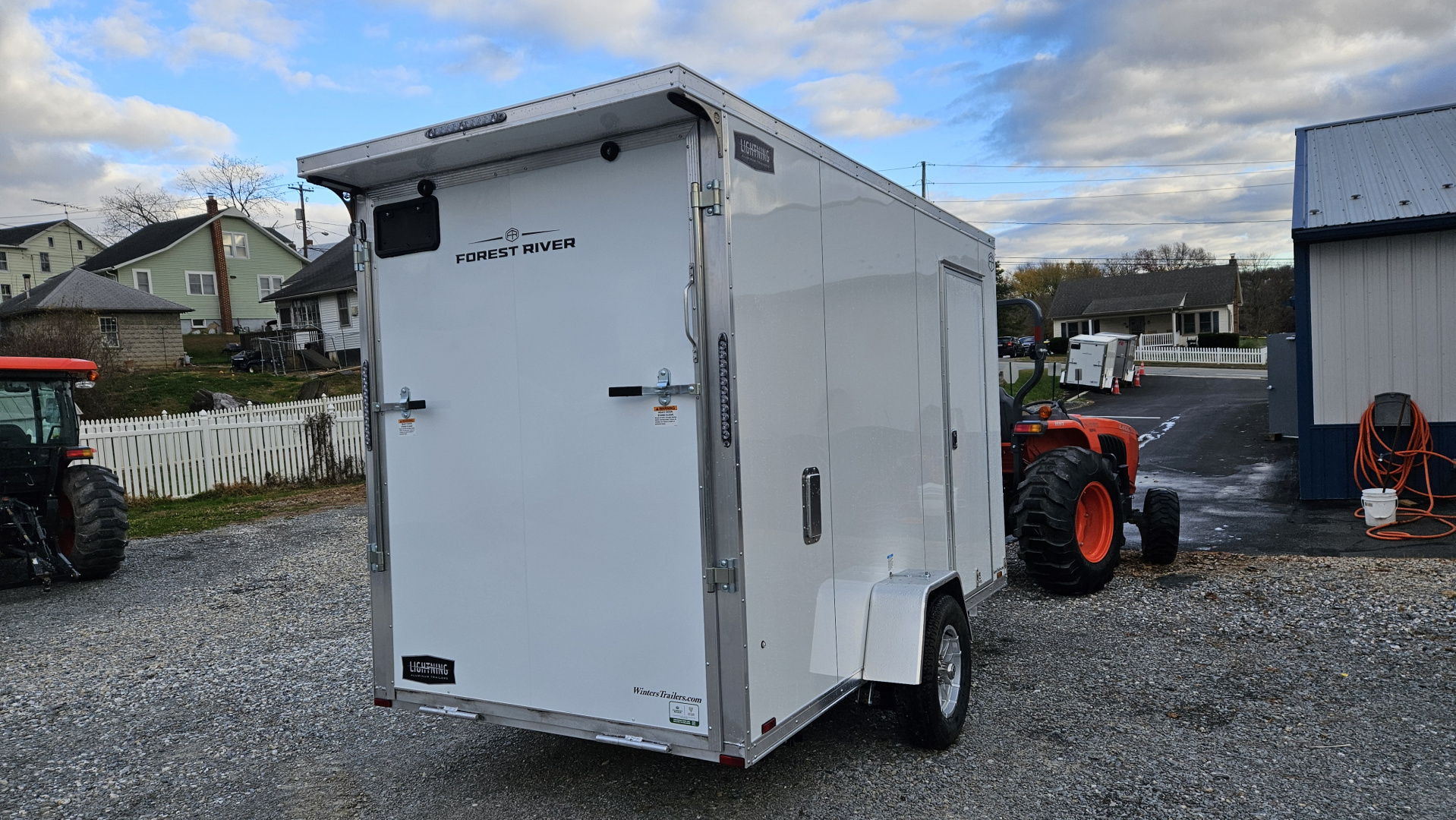 New 2026 Lightning Trailers LTF6X12SA Cargo / Enclosed Trailer