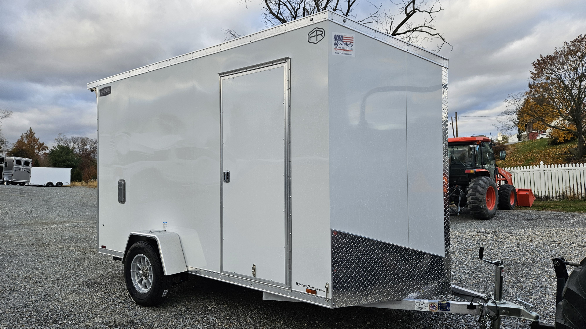 New 2026 Lightning Trailers LTF6X12SA Cargo / Enclosed Trailer