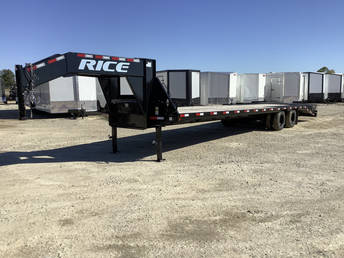 New 2026 Delta Trailers 210GN 20′ + 5′ (24K) Gooseneck Trailer with Super Ramps
