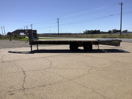 New 2026 Delta Trailers 210GN 20′ + 5′ (24K) Gooseneck Trailer with Super Ramps
