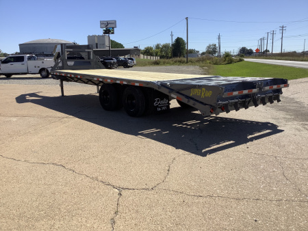 New 2026 Delta Trailers 210GN 20′ + 5′ (24K) Gooseneck Trailer with Super Ramps