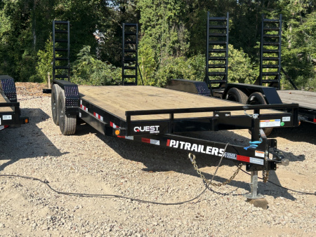 New 2026 PJ Trailers 7x22 14k CD Equipment Trailer