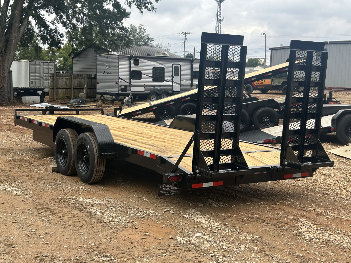 New 2026 Down 2 Earth Trailers 7x22 17.5K Equipment Trailer