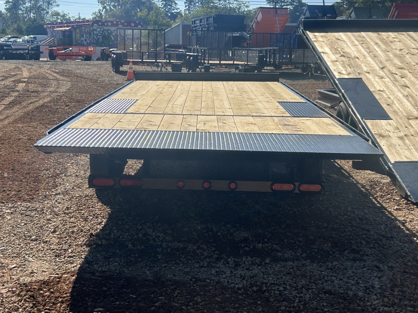 New 2026 Down 2 Earth Trailers 8.5x26 14K Deckover Tilt Trailer