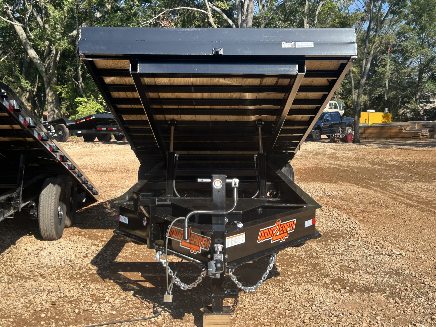 New 2026 Down 2 Earth Trailers 8.5x26 14K Deckover Tilt Trailer