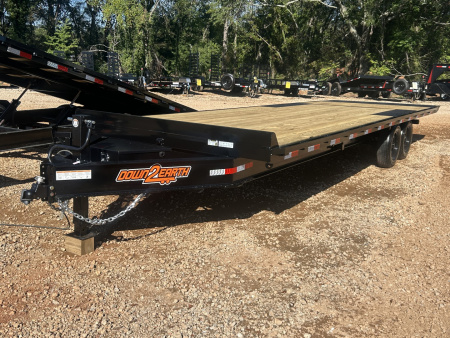 New 2026 Down 2 Earth Trailers 8.5x26 14K Deckover Tilt Trailer