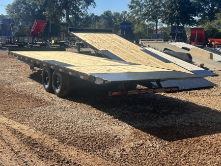 New 2026 Down 2 Earth Trailers 8.5x26 14K Deckover Tilt Trailer