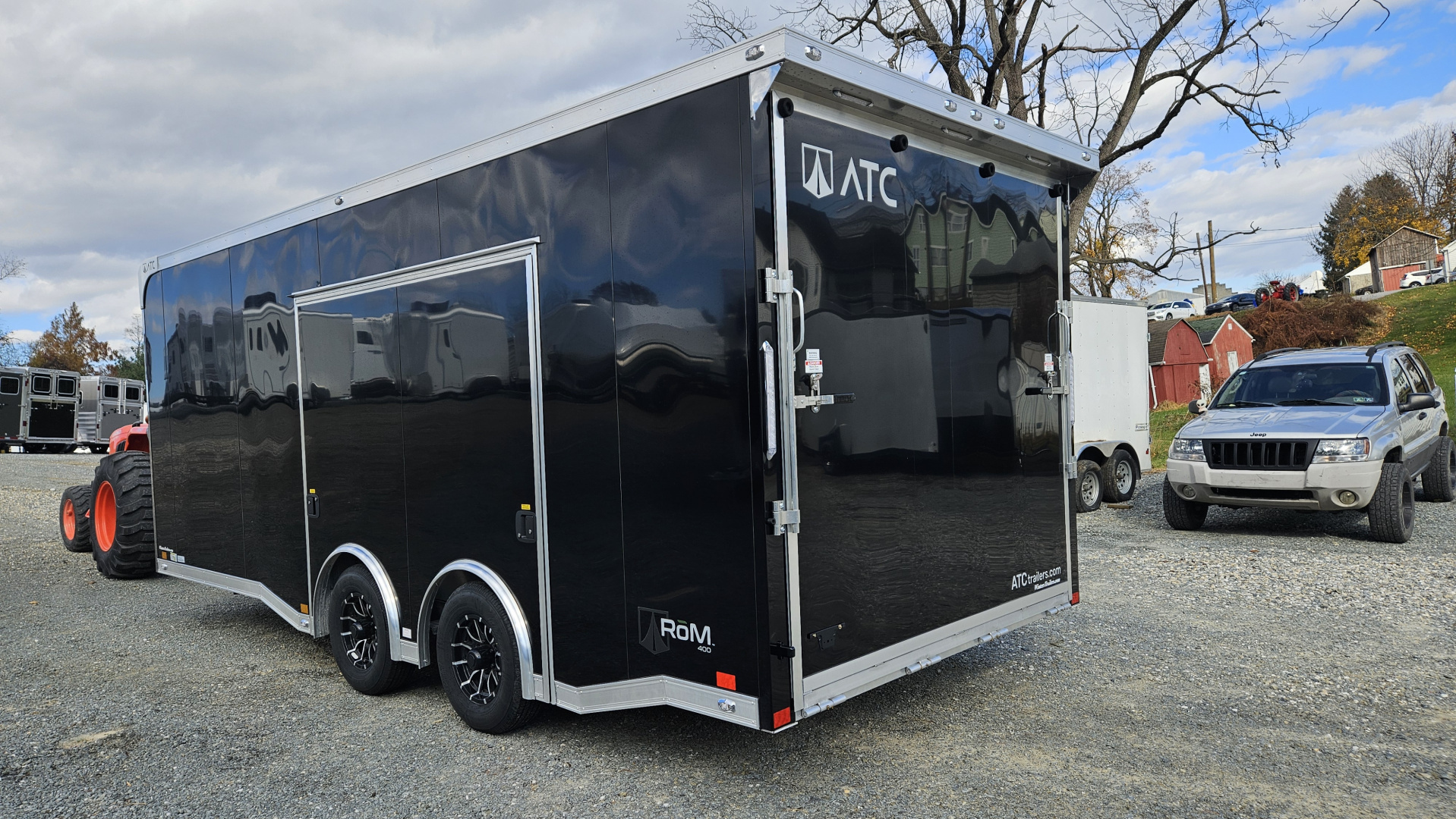 New 2026 ATC ROM400 8.5X20TA Car / Racing Trailer