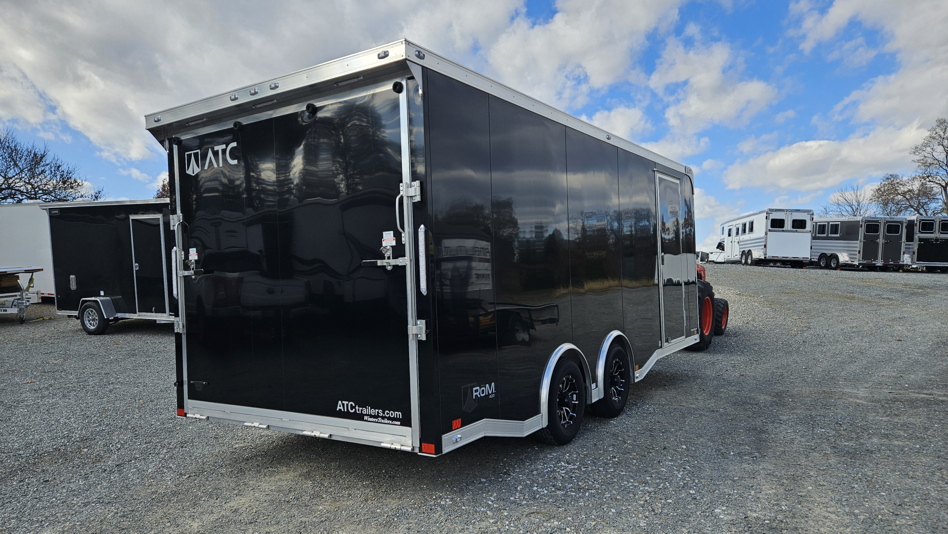 New 2026 ATC ROM400 8.5X20TA Car / Racing Trailer